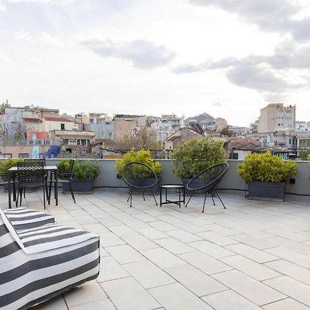 85 Sqm In The Heart Of Athens Shared Rooftop Deck Εξωτερικό φωτογραφία