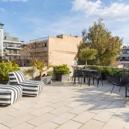 85 Sqm In The Heart Of Athens Shared Rooftop Deck Εξωτερικό φωτογραφία